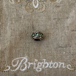 Brighton Green and Silver Bead